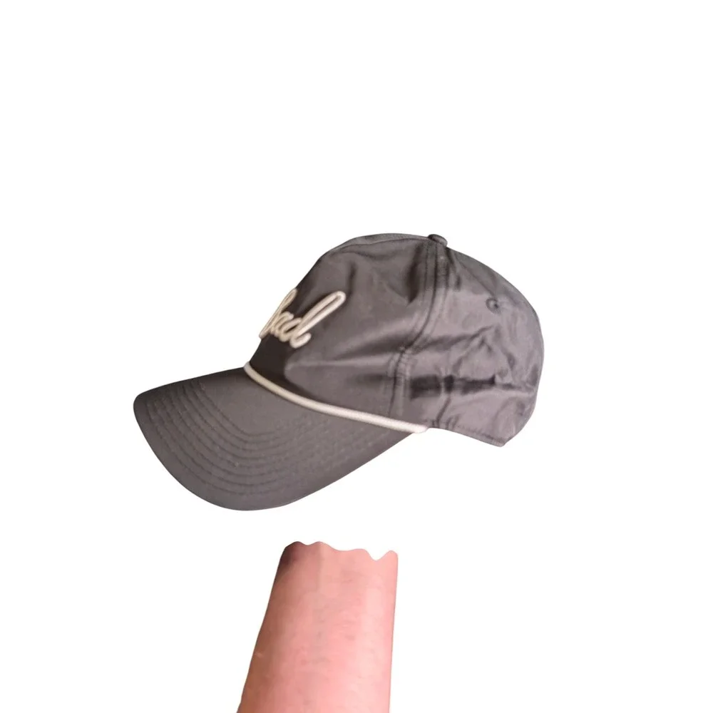 Bad Birdie Golf Hat Black Rope Snapback Script Logo Polyester Cap RN 158230